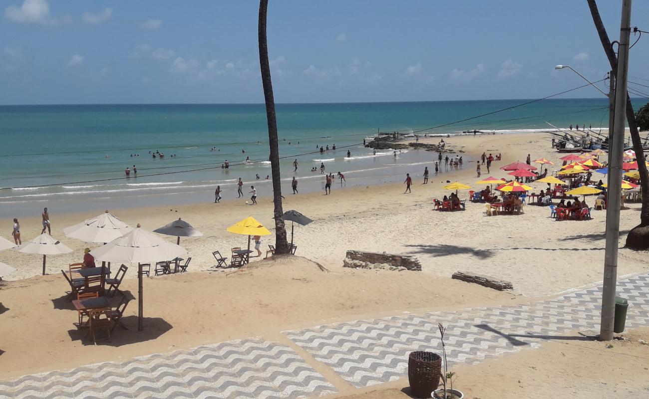 Photo de Praia do Ronco do Mar avec sable beige de surface