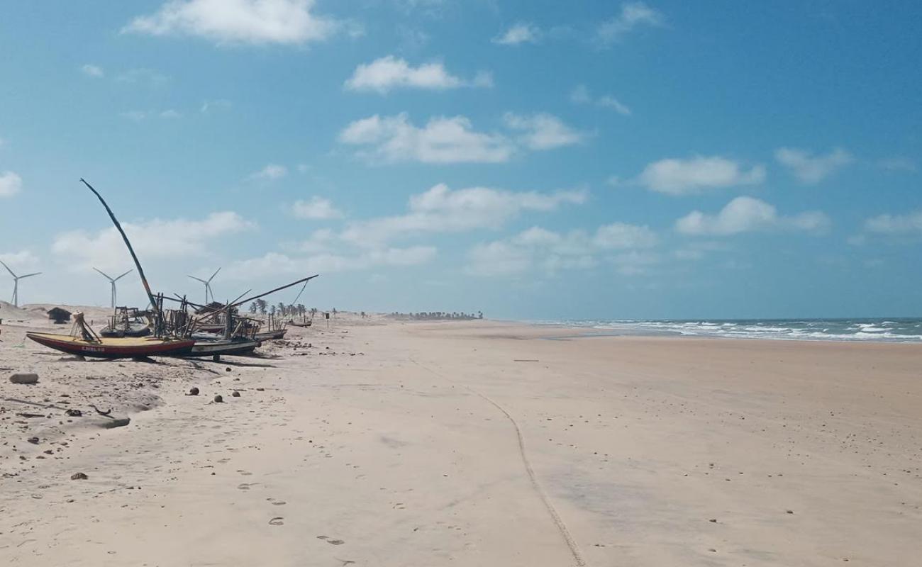 Photo de Praia de Cana Brava avec sable lumineux de surface