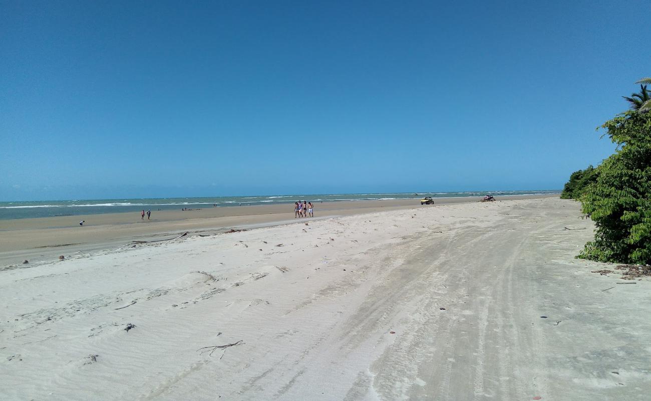 Photo de Praia da Baleia avec sable beige de surface