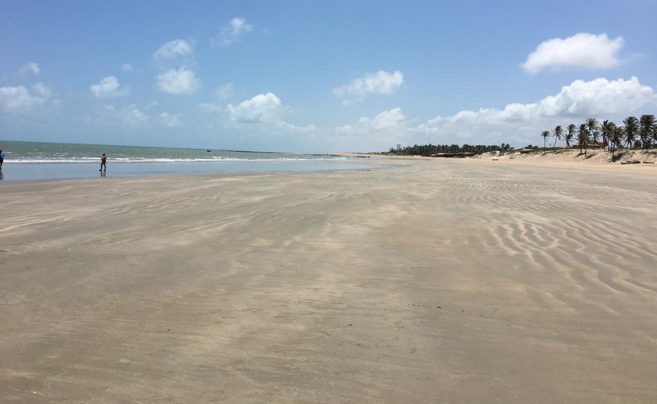 Photo de Praia de Almofala avec sable beige de surface