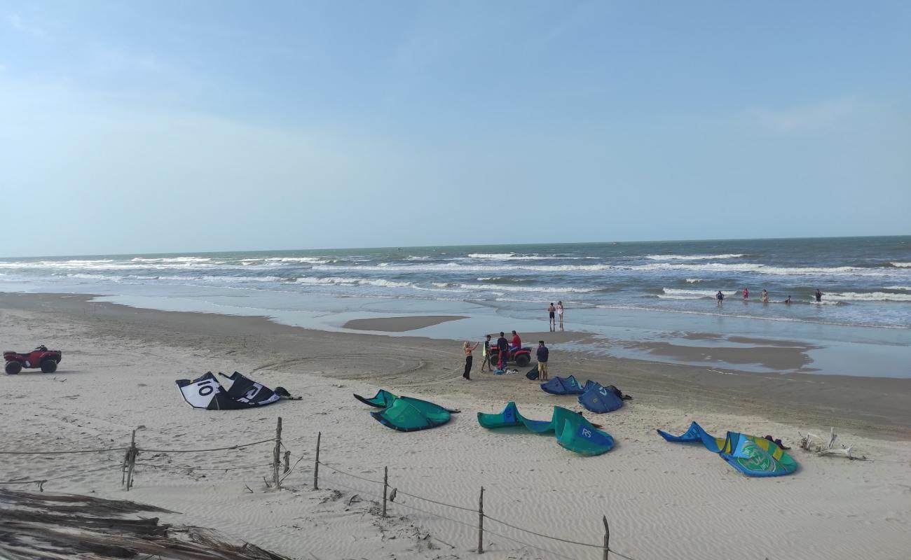 Photo de Praia do Barro Vermelho avec sable lumineux de surface