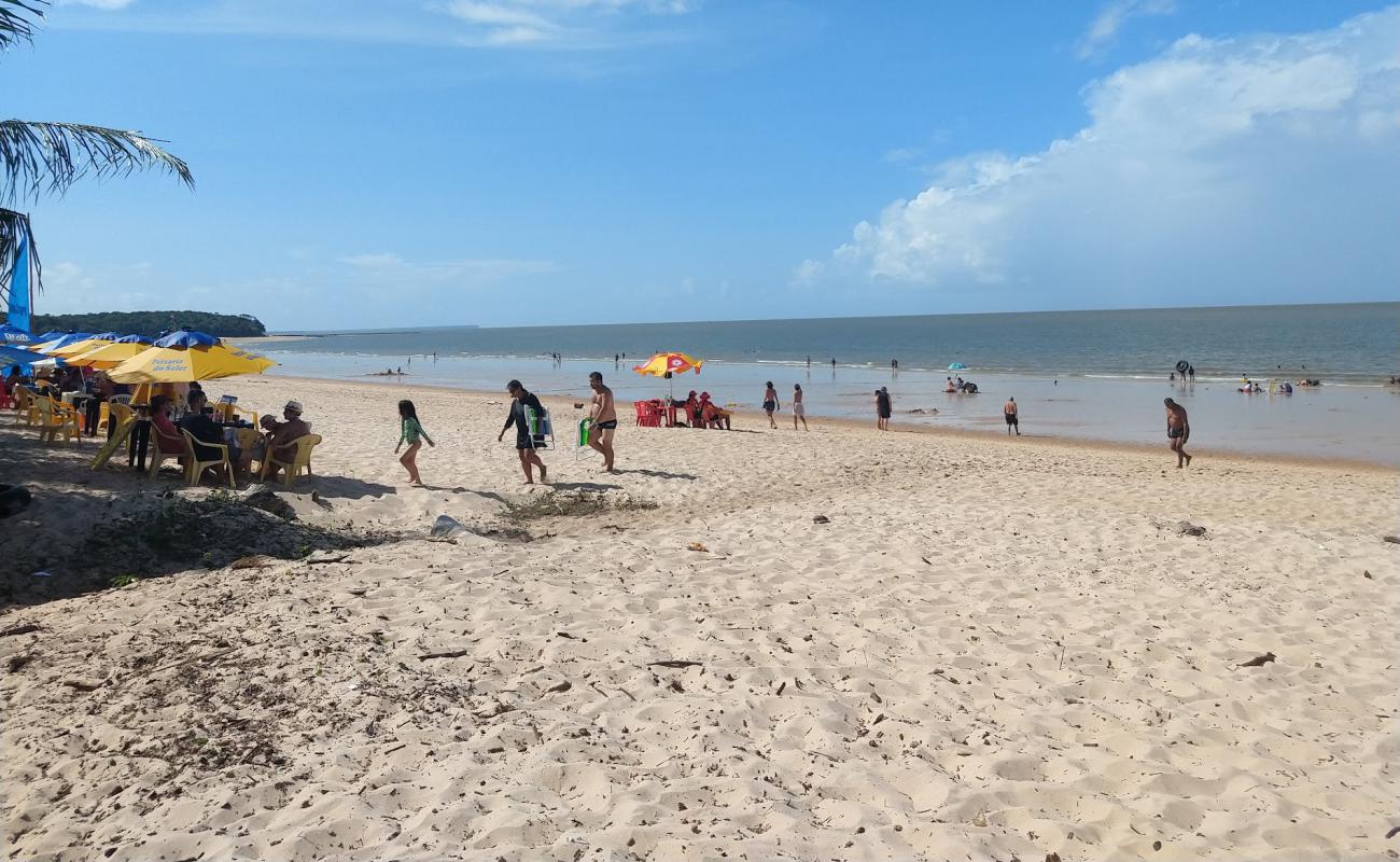 Photo de Plage de Joanes avec sable beige de surface