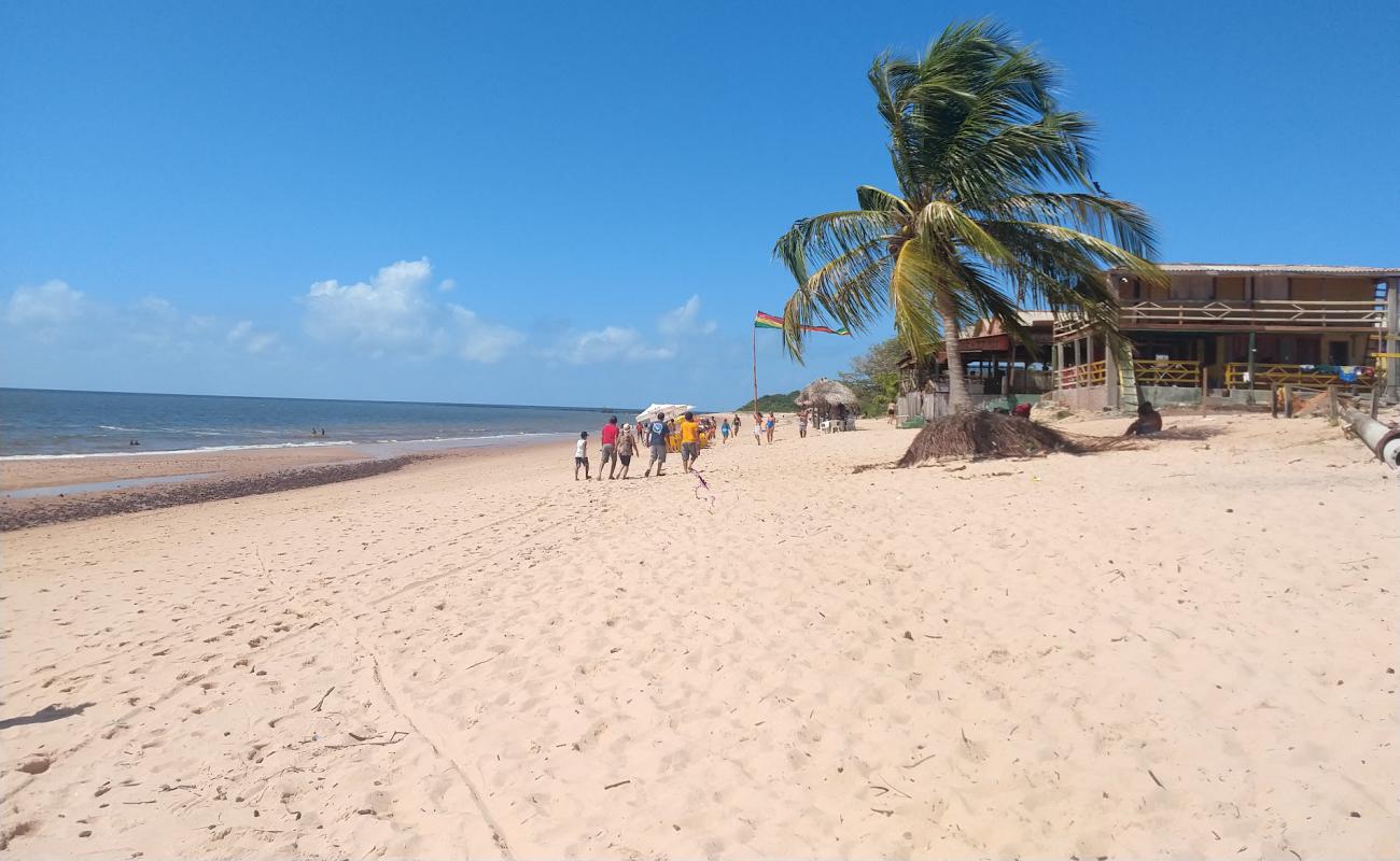 Photo de Plage de Salvaterra avec sable beige de surface