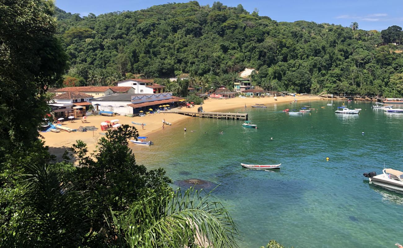 Photo de Praia Vermelha avec sable beige de surface