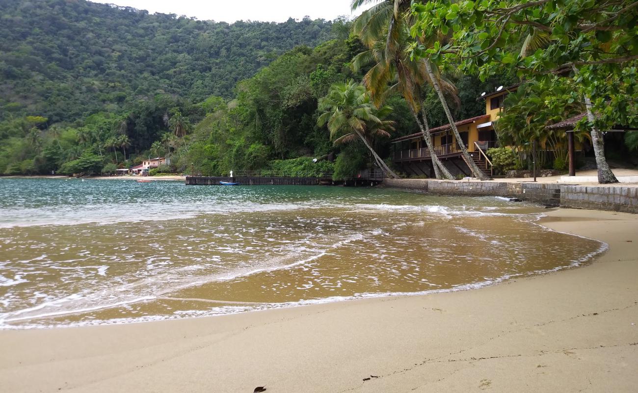 Photo de Praia do Sobrado avec sable beige de surface