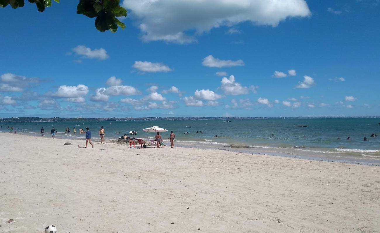 Photo de Itamoabo Beach avec sable beige de surface