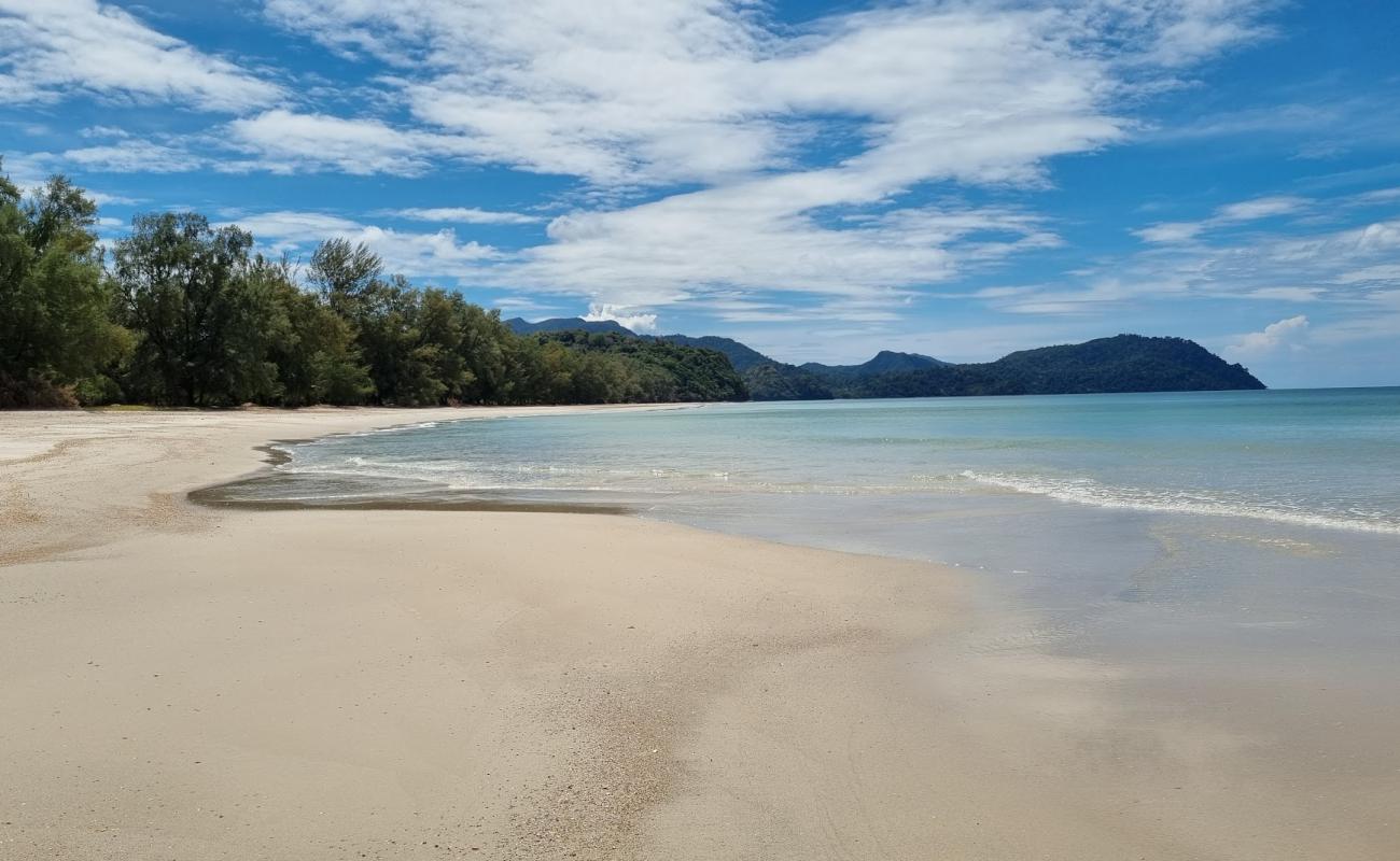 Photo de Punte Malaka Beach avec sable lumineux de surface