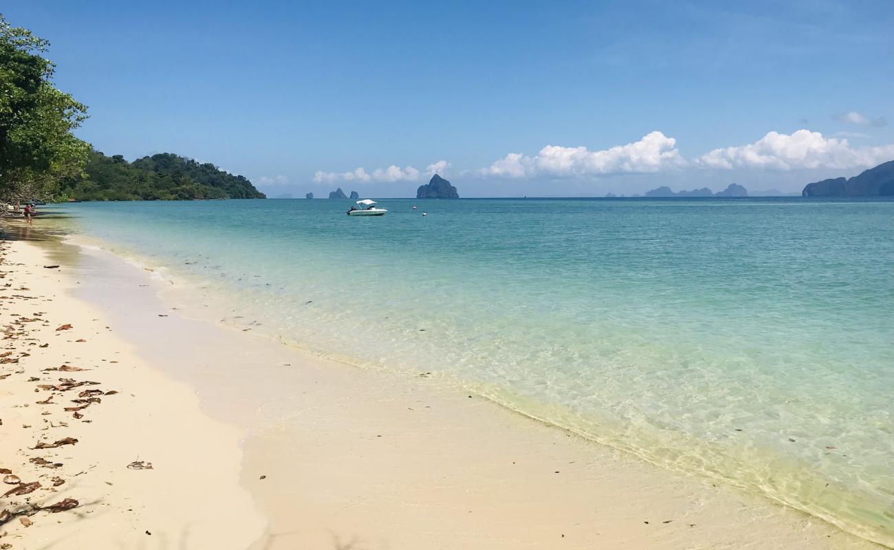 Photo de Reef Resort Kradan Beach avec sable fin blanc de surface