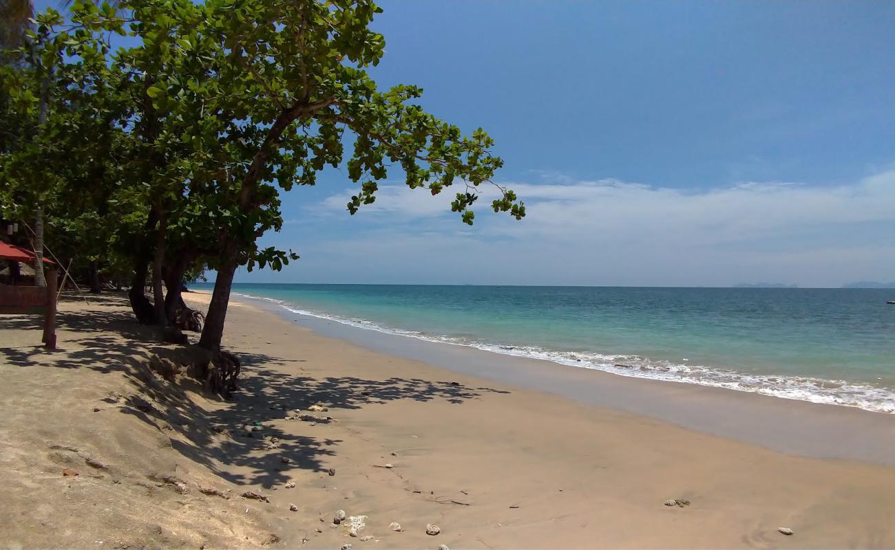 Photo de Golden Pearl Beach avec sable beige de surface