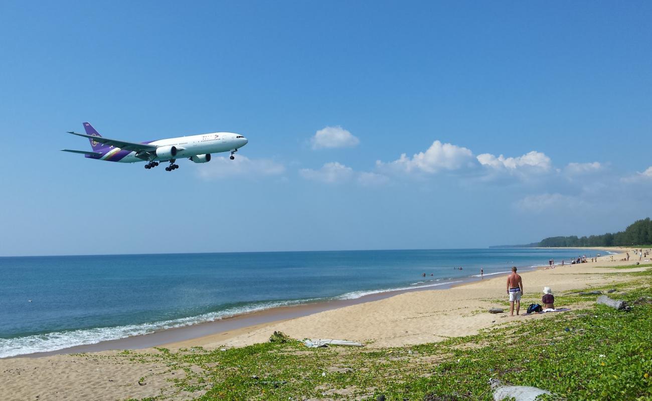 Photo de Naiyang Beach avec sable lumineux de surface