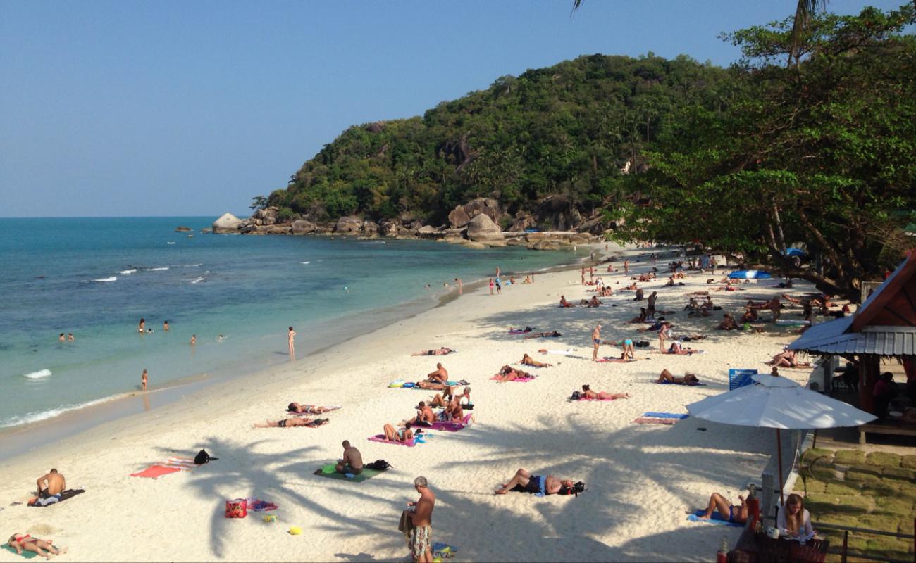 Photo de Crystal Bay Beach avec sable blanc de surface