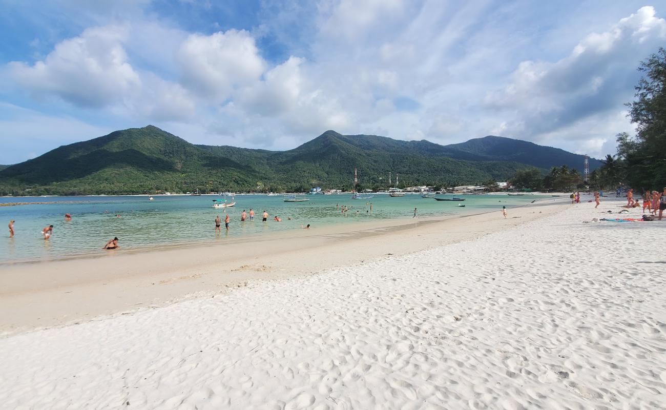 Photo de Plage de Malibu avec sable beige fin de surface