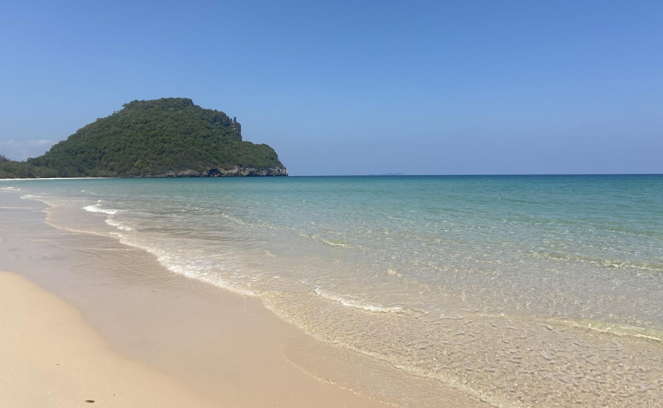 Photo de Sandy Beach avec sable beige de surface