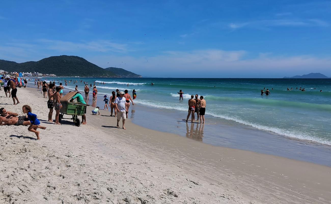 Photo de Praia dos Ingleses avec sable beige de surface