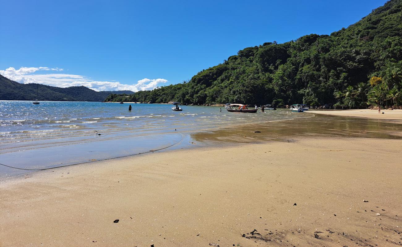 Photo de Praia do Cruzeiro avec sable beige de surface