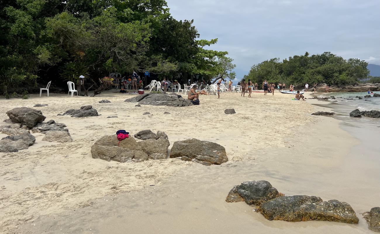 Photo de Ilha de Cataguas Beach avec sable beige de surface