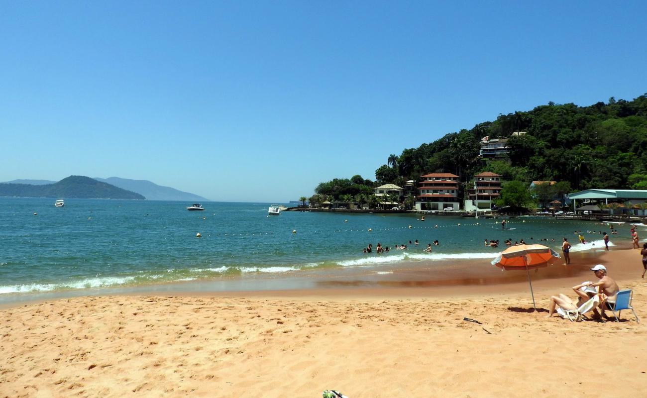 Photo de Praia do Sitio Bom avec sable beige de surface