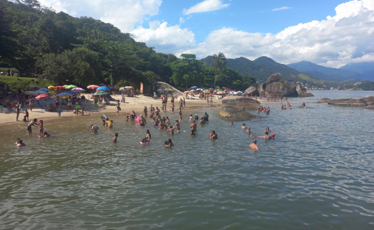 Photo de Praia de Santo Antonio avec sable beige de surface