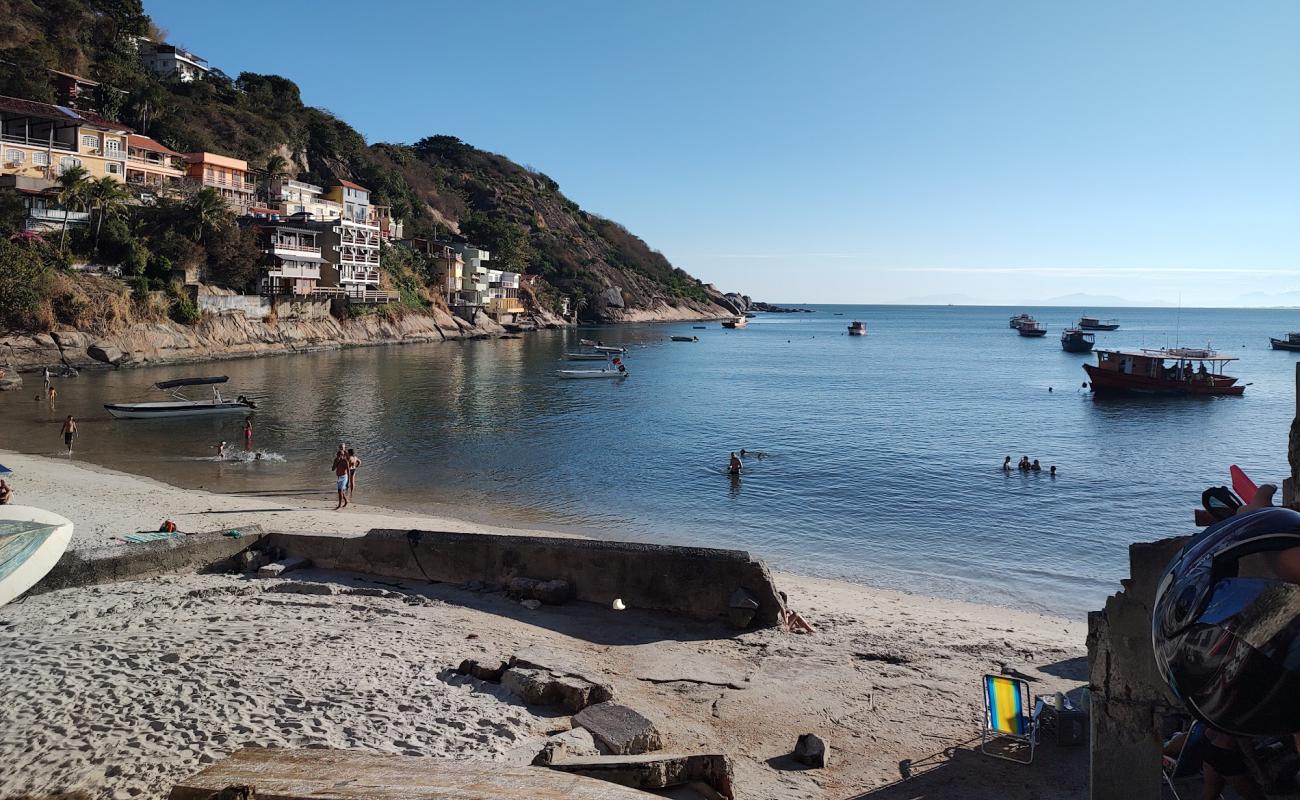 Photo de Praia do Canto avec sable beige de surface
