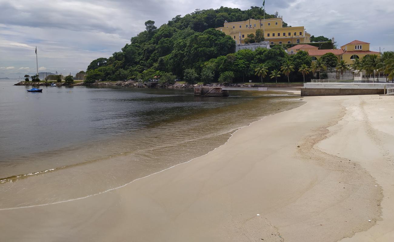 Photo de Praia do Forte de S Joao avec sable beige de surface