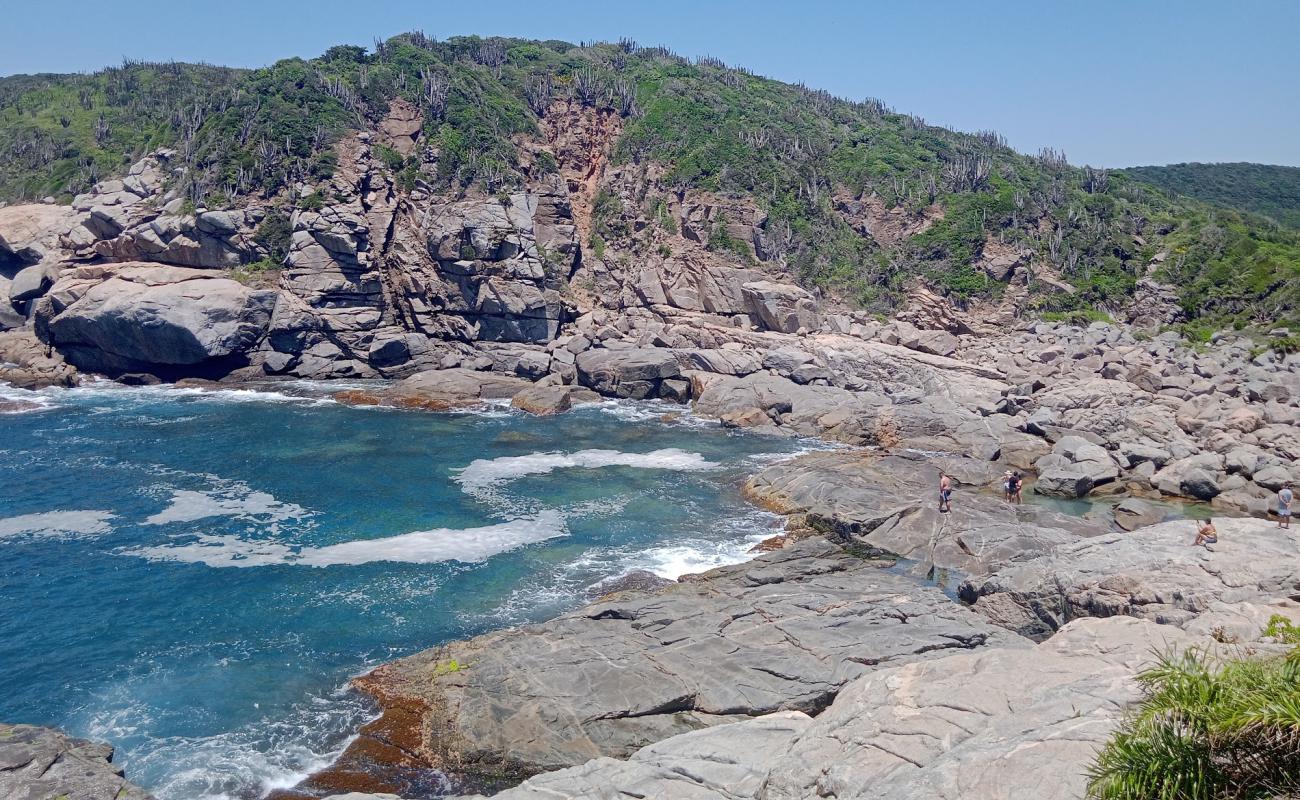 Photo de Rochas da Praia da Concha avec terrain rocheux de surface