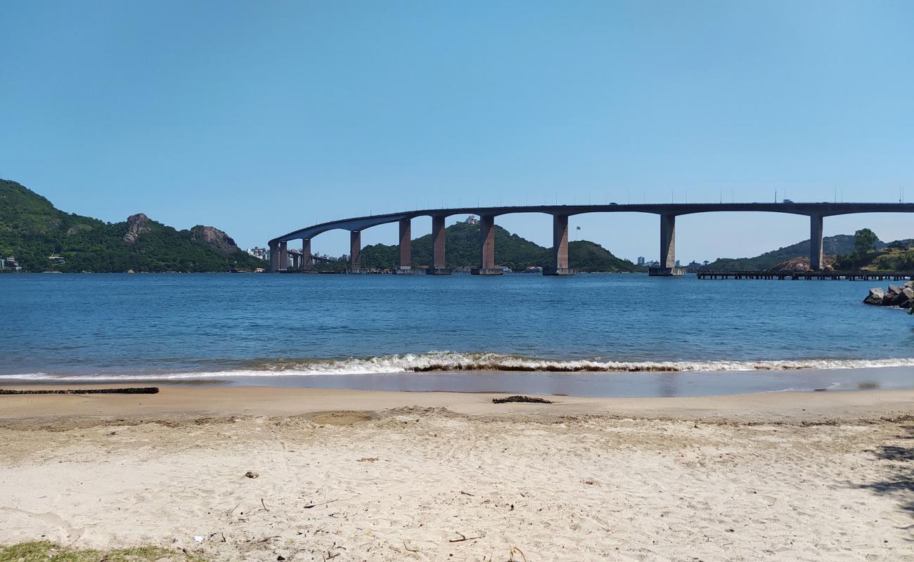 Photo de Praia do Hawaizinho avec sable beige de surface