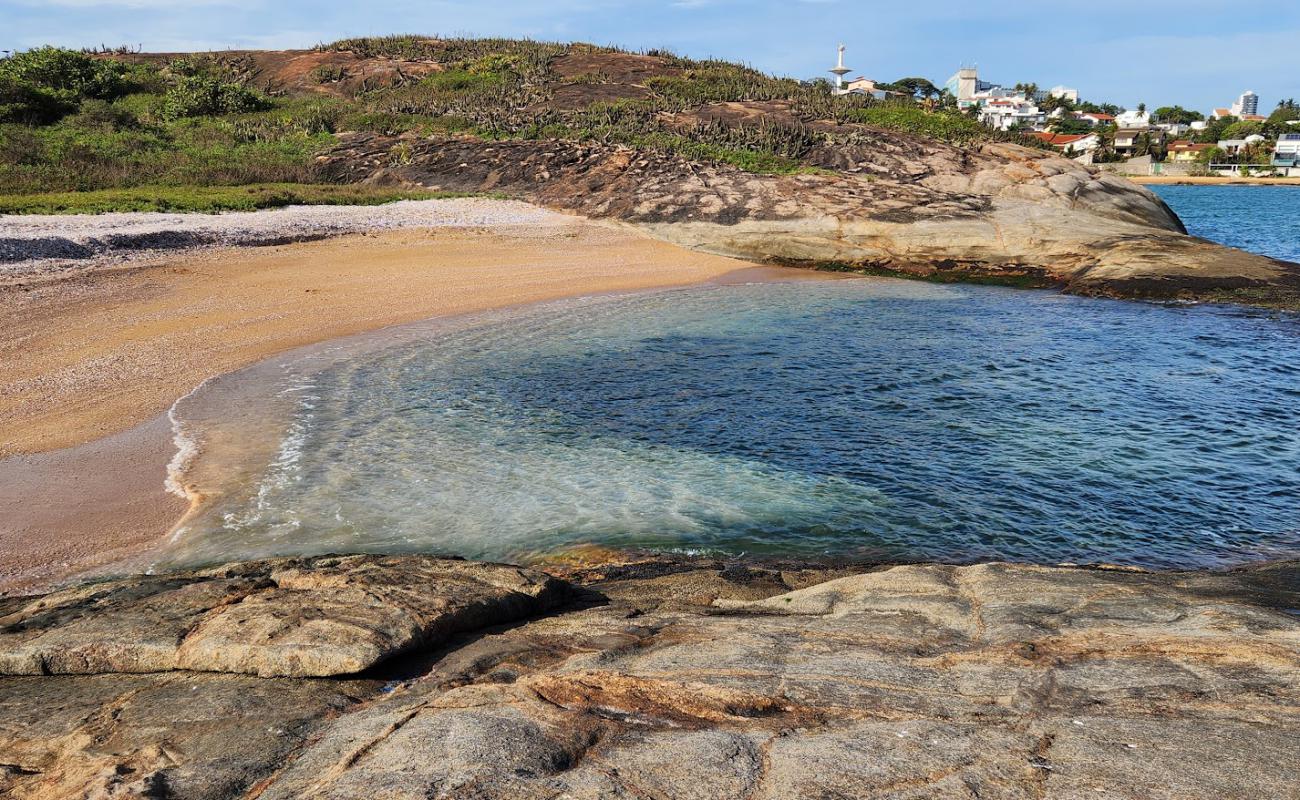 Photo de Ilha da Galheta de Dentro Besch avec sable coquillé beige de surface
