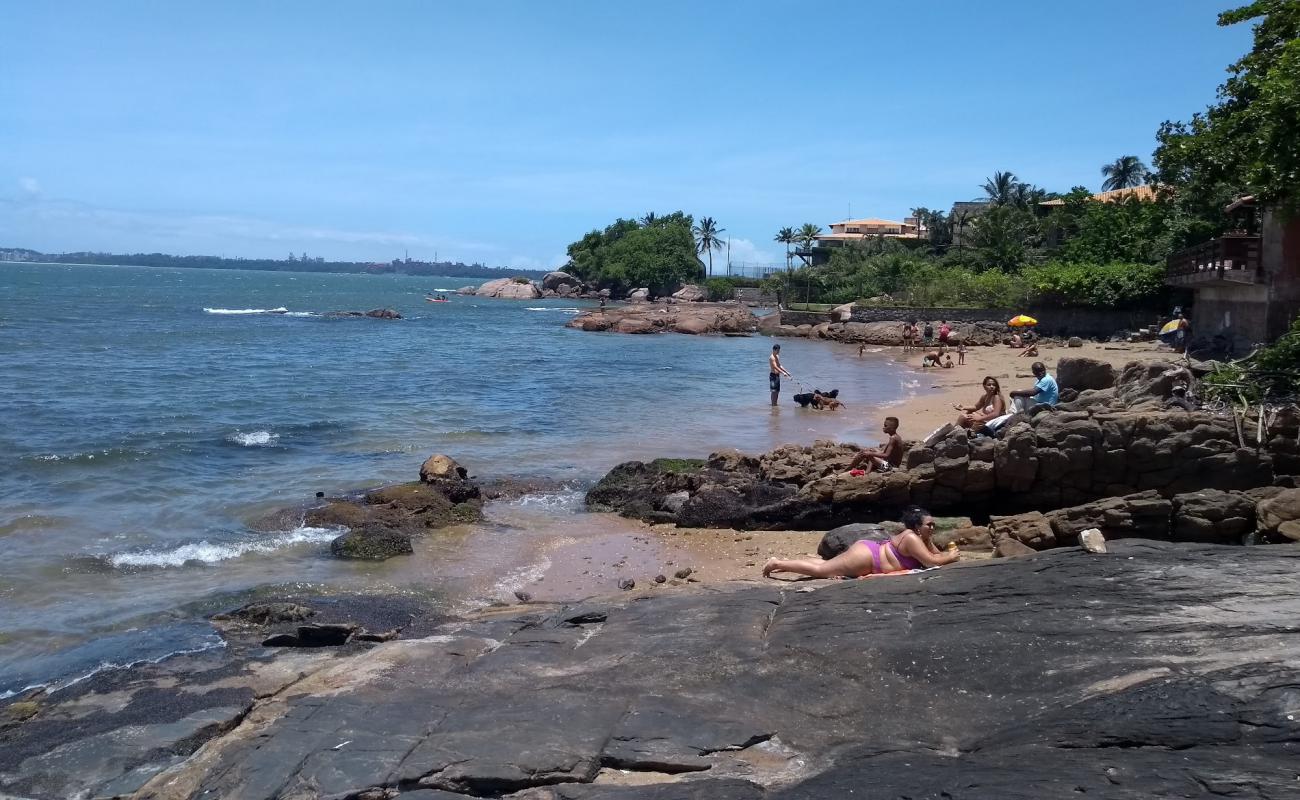 Photo de Prainha do Meio avec sable beige de surface