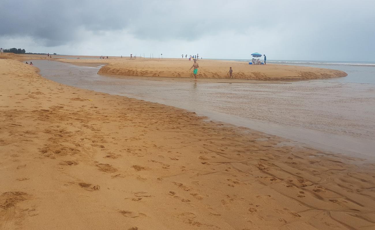 Photo de Praia de Barra Nova avec sable beige de surface