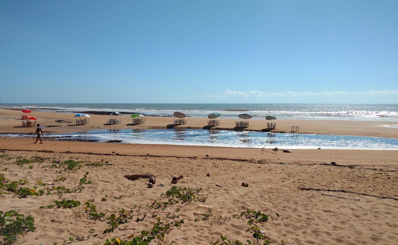 Photo de Praia do Riacho Doce avec sable beige de surface