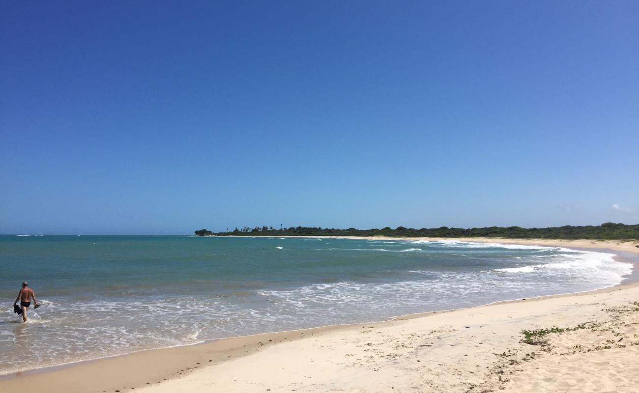 Photo de Praia de Itaquena avec sable beige de surface
