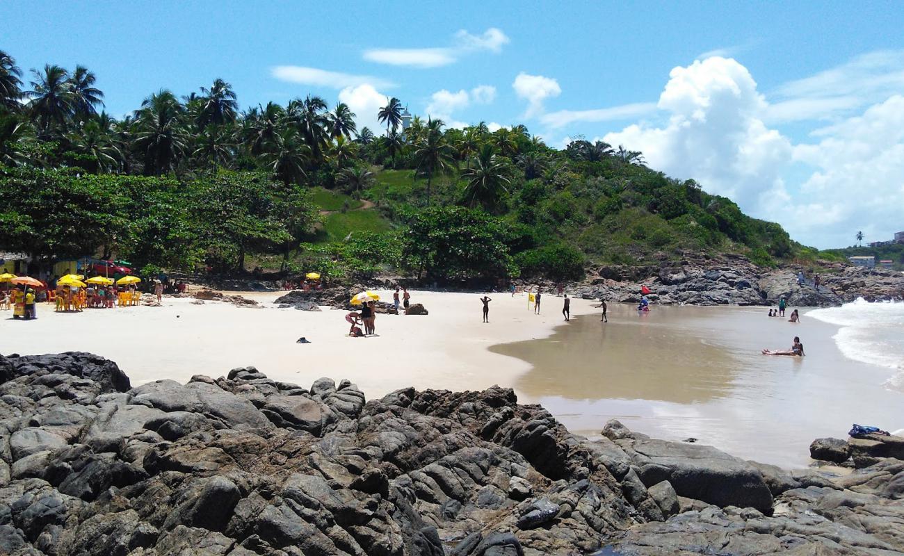 Photo de Concha Beach avec sable beige de surface