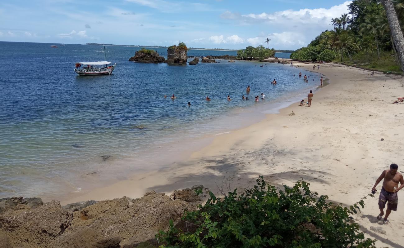 Photo de Prainha de Ilha Grande De Camamu avec sable beige de surface