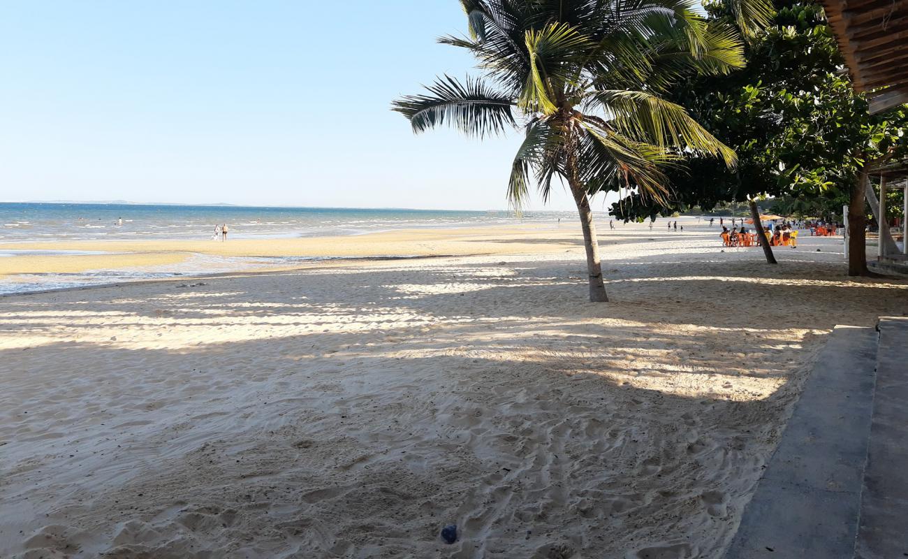 Photo de Praia de Pedras Altas avec sable beige de surface
