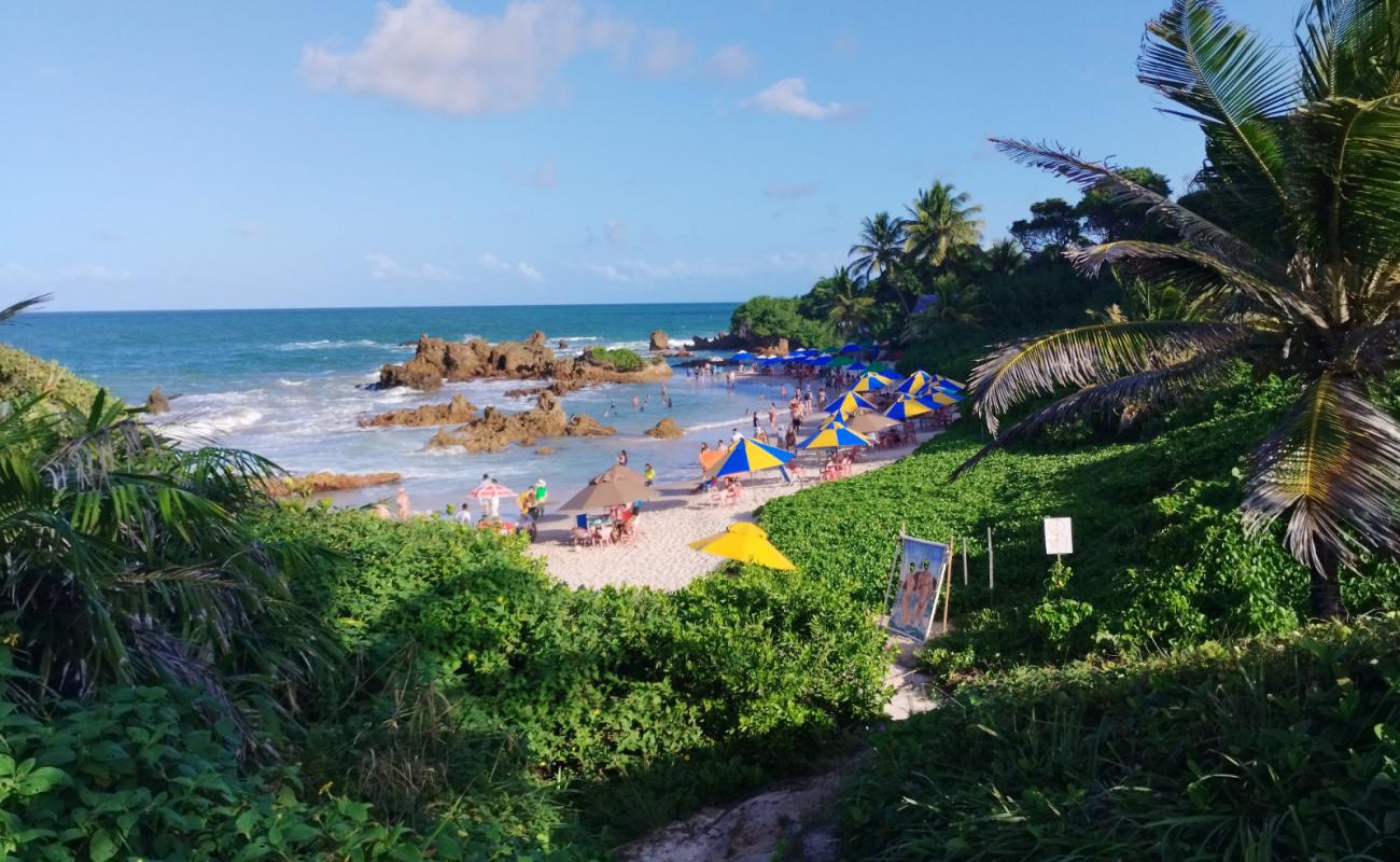 Photo de Praia Naturista de Tambaba avec sable beige de surface