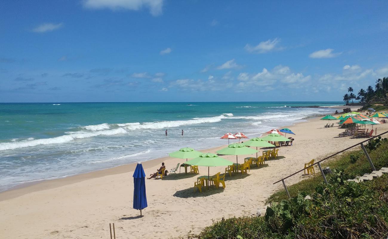 Photo de Praia de Jacuma avec sable beige de surface