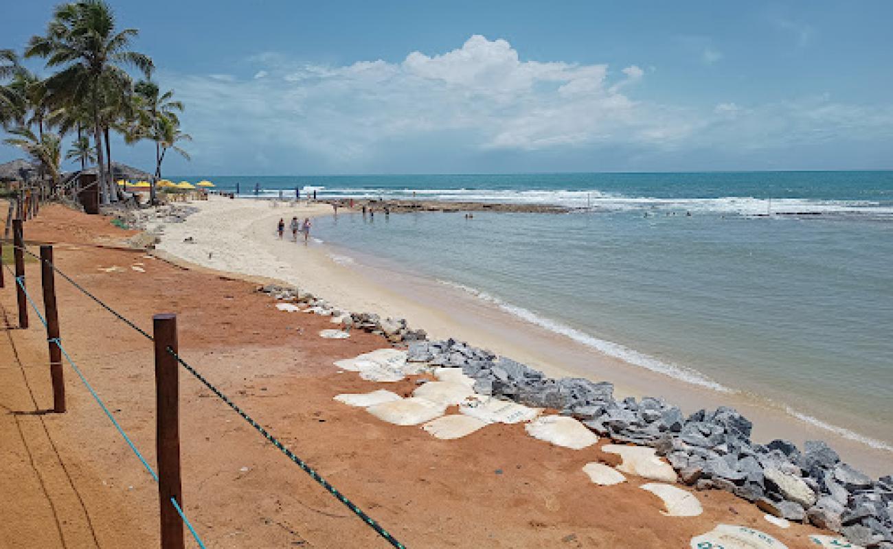Photo de Praia do Barao avec sable beige de surface