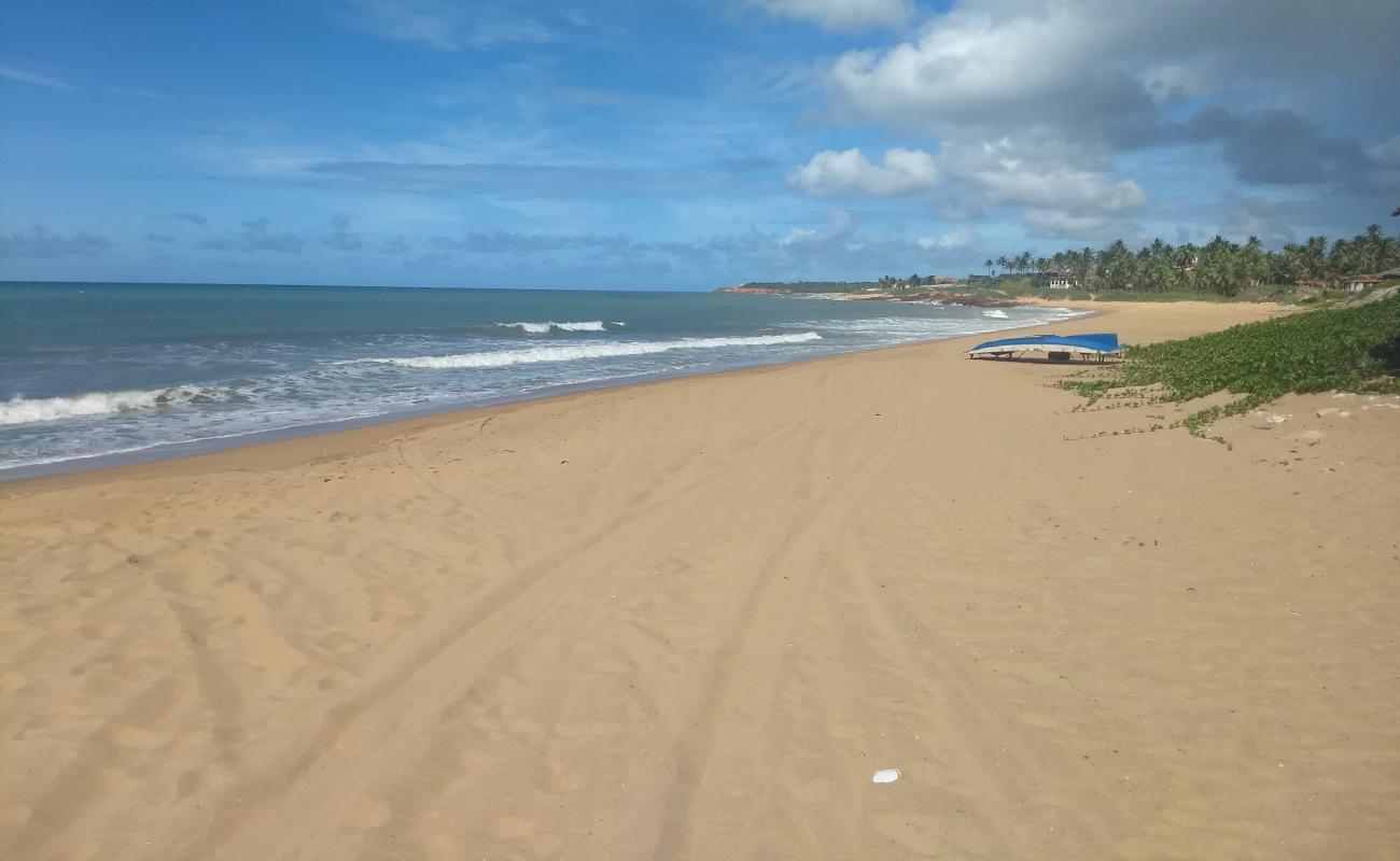 Photo de Praia de Sao Jose avec sable beige de surface