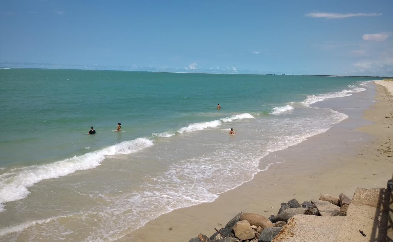 Photo de Praia de Camapum avec sable beige de surface