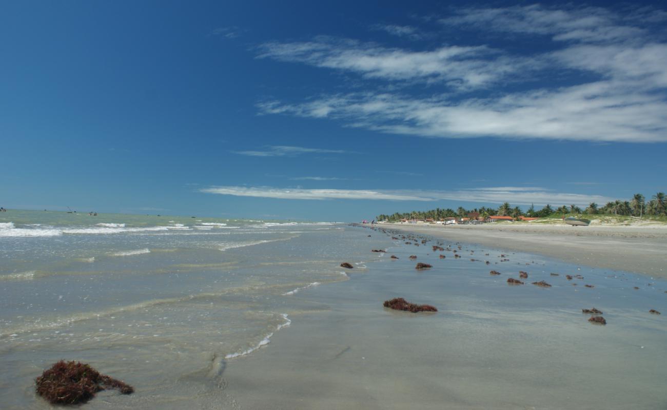 Photo de Praia de Quiterias avec sable beige de surface
