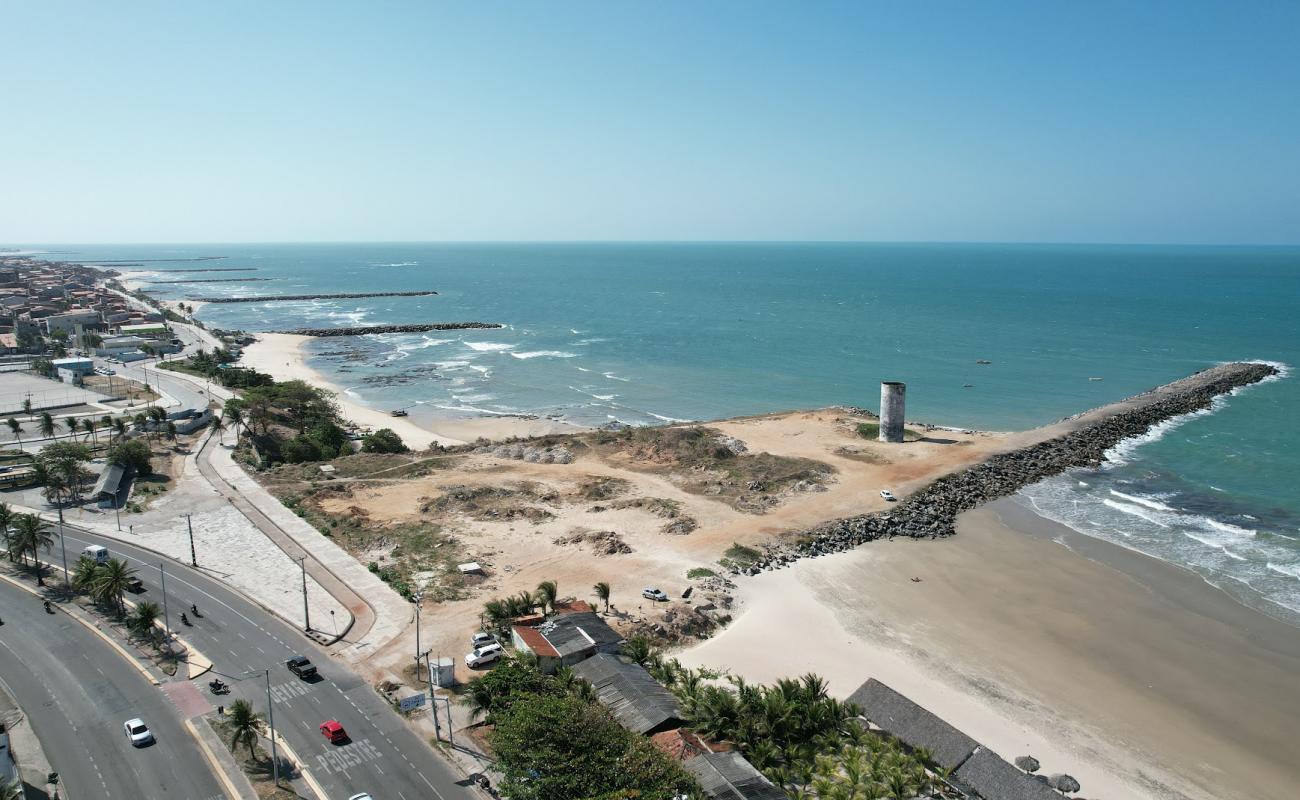 Photo de Praia Formosa avec sable beige de surface