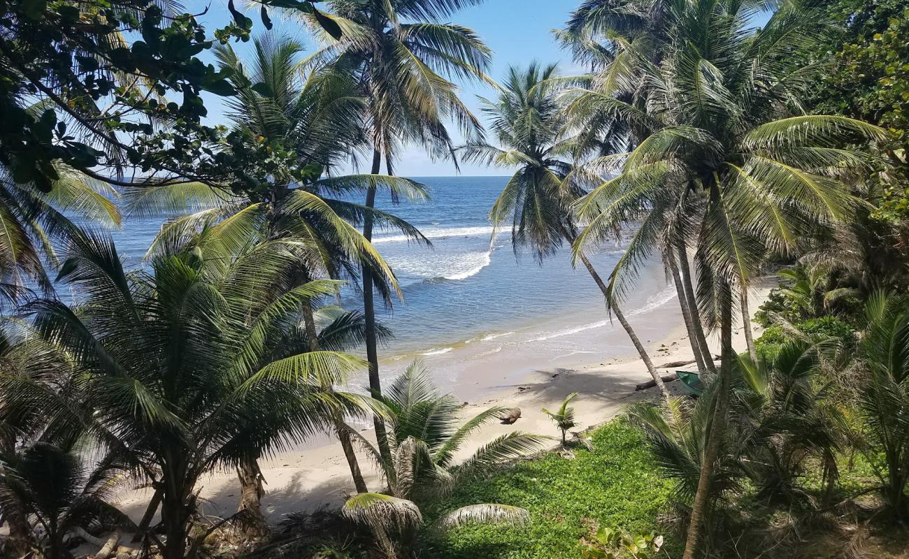Photo de Rampanalagas beach avec sable beige & pierres de surface