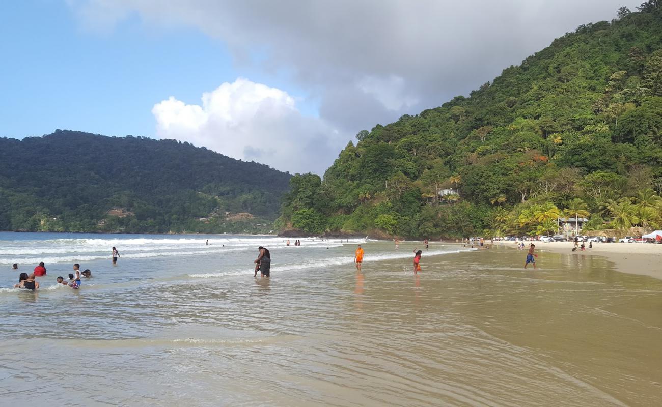 Photo de Tyrico beach avec sable fin et lumineux de surface