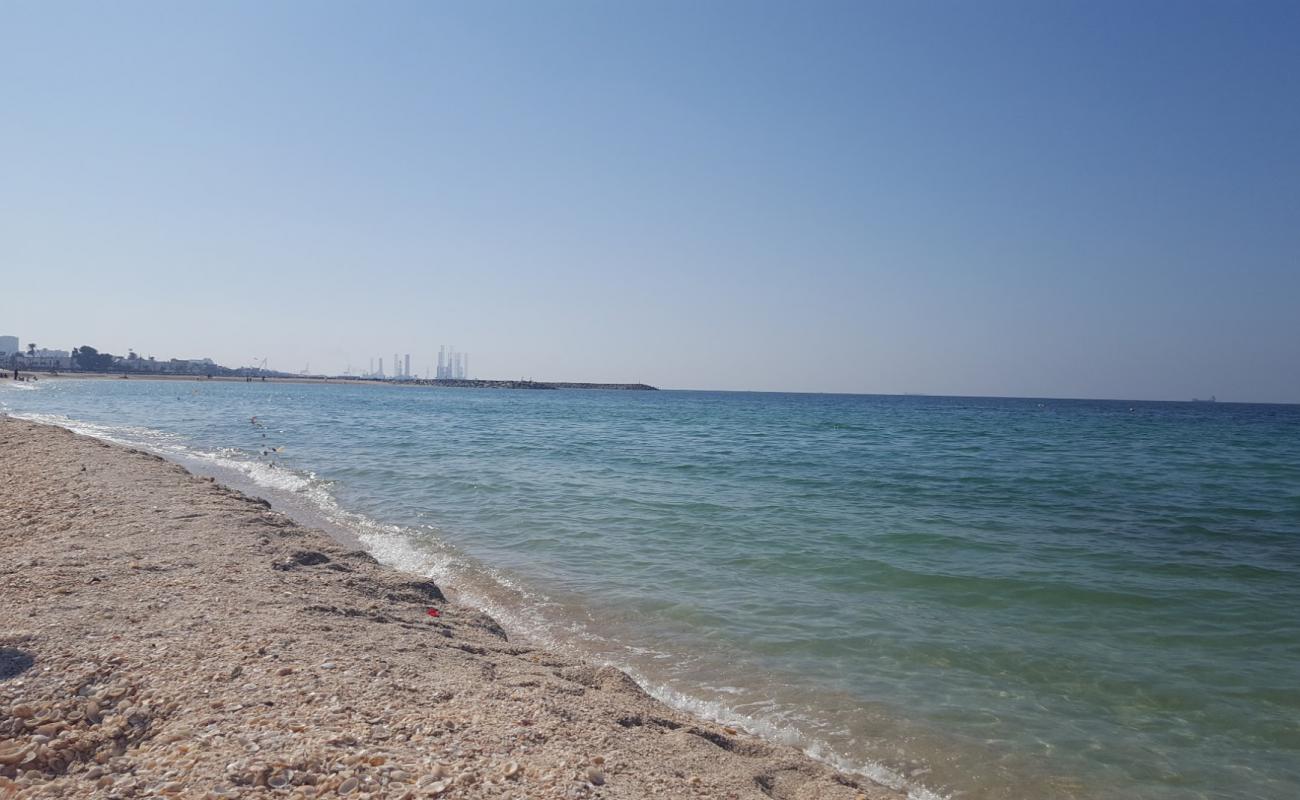 Photo de Sharjah beach New avec sable beige de surface