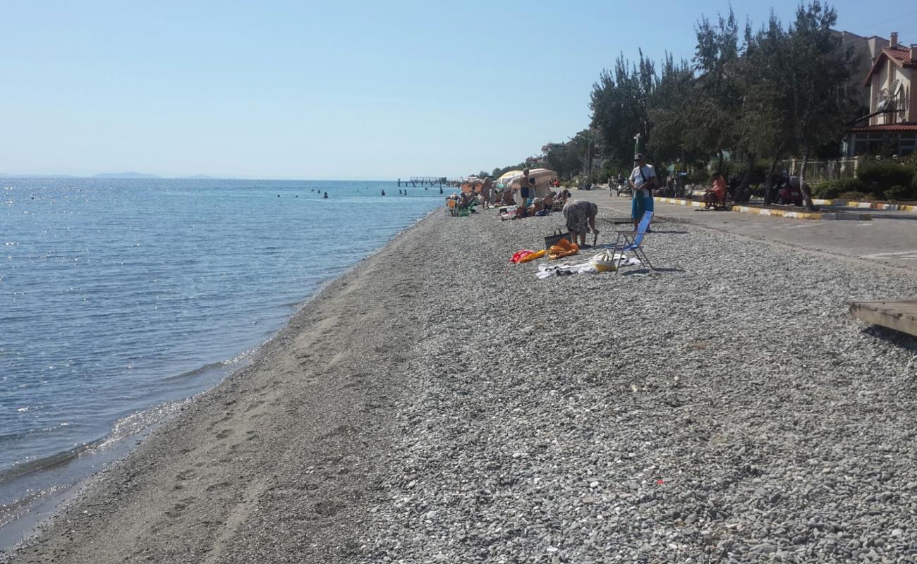 Photo de Altinoluk beach avec caillou fin clair de surface