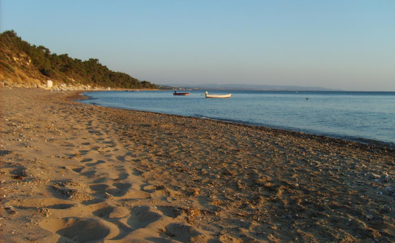 Photo de Ida beach avec sable lumineux de surface