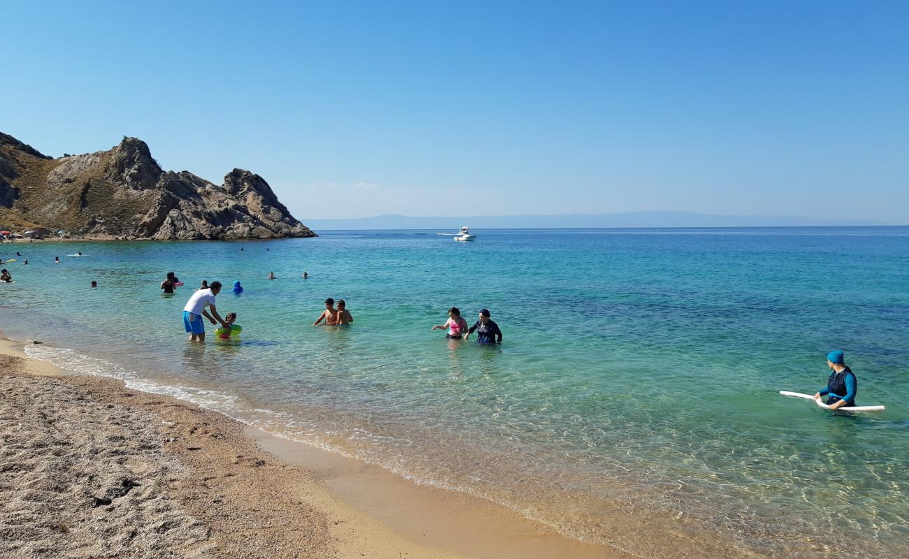 Photo de Sogutluli beach avec sable lumineux de surface