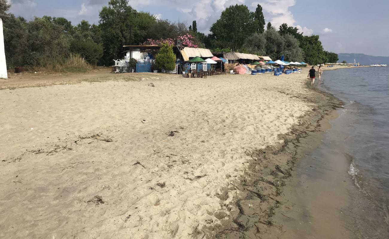 Photo de Cinaralti beach avec sable lumineux de surface