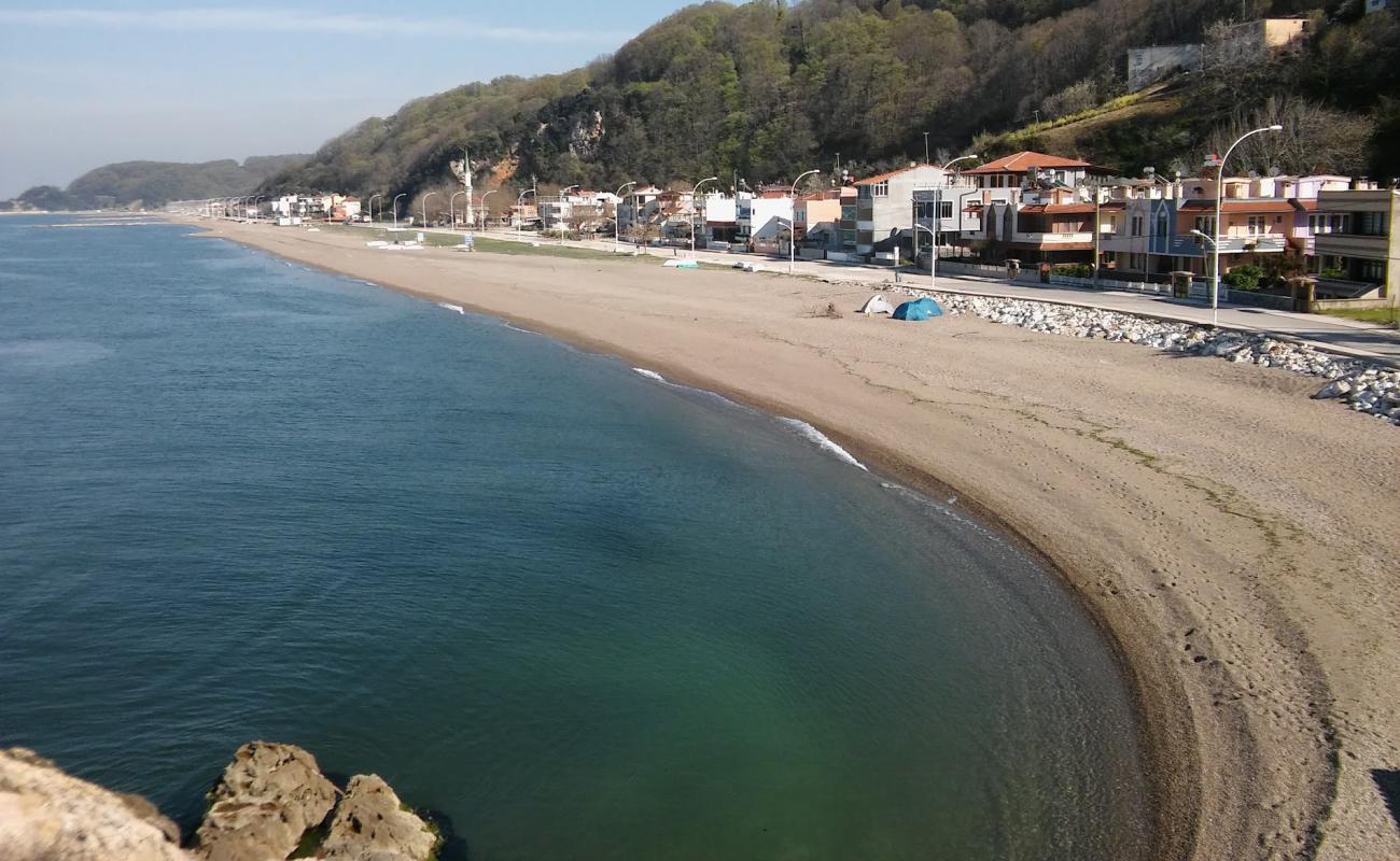 Photo de Malkara beach avec sable lumineux de surface