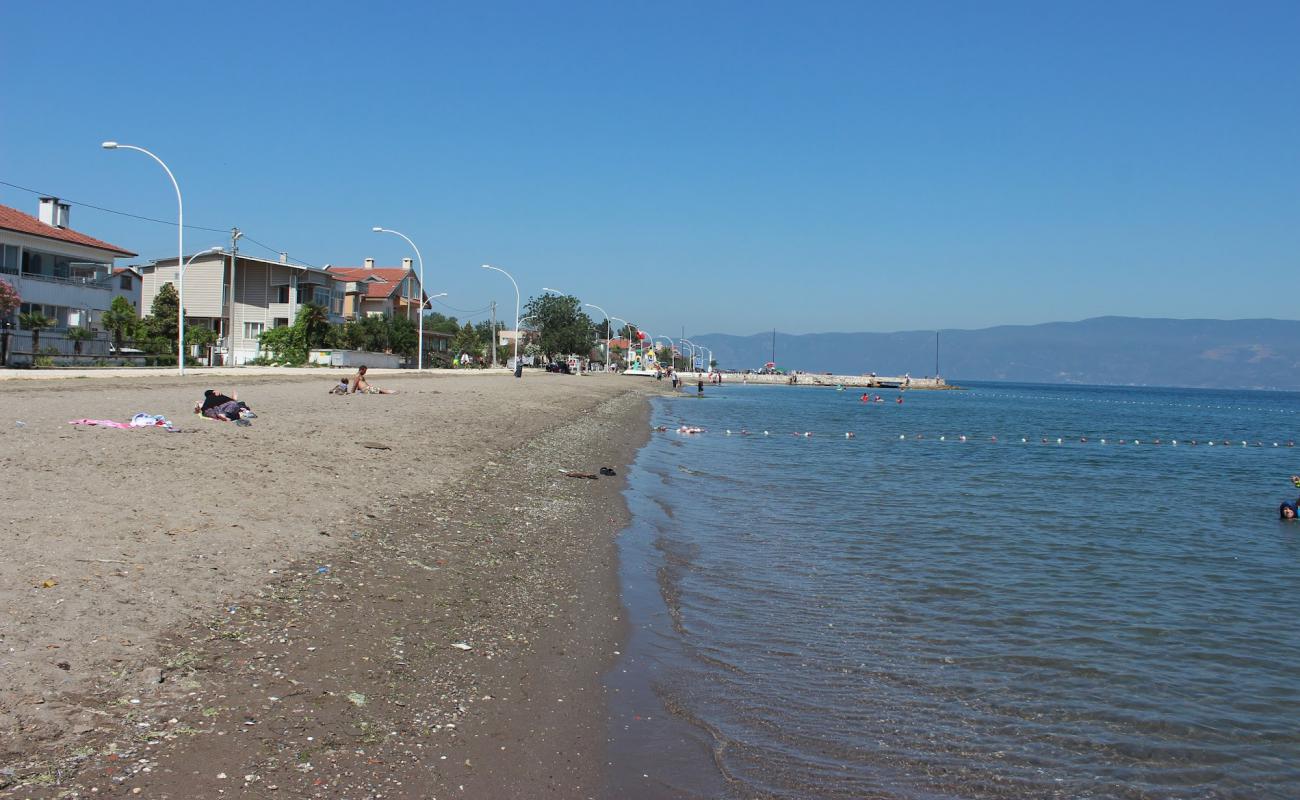 Photo de Gemsaz beach avec sable lumineux de surface